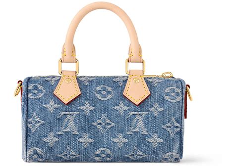 louis vuitton denim speedy